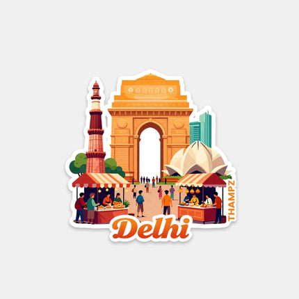 Collection image for: Delhi Travel Stickers