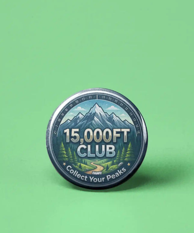 15,000 Ft Club Achievement Pin Badge – Himalayan Adventure Souvenir