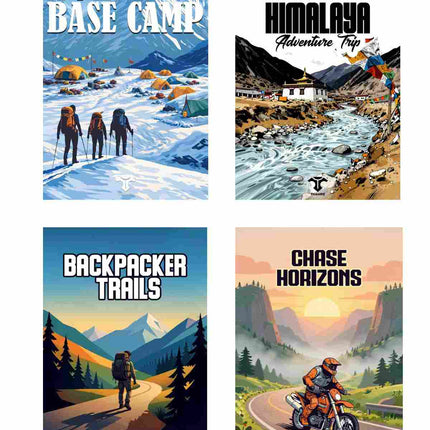 Himalayan Adventure Postcard Combo