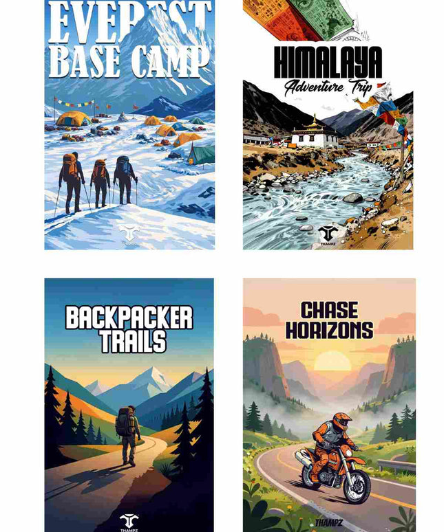 Himalayan Adventure Postcard Combo