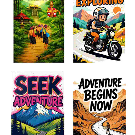 Adventure & Inspiration Postcard Combo
