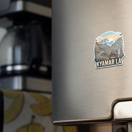 Kyamar La Ladakh 3D Embossed Flexible Fridge Magnet – Himalayan Travel Souvenir