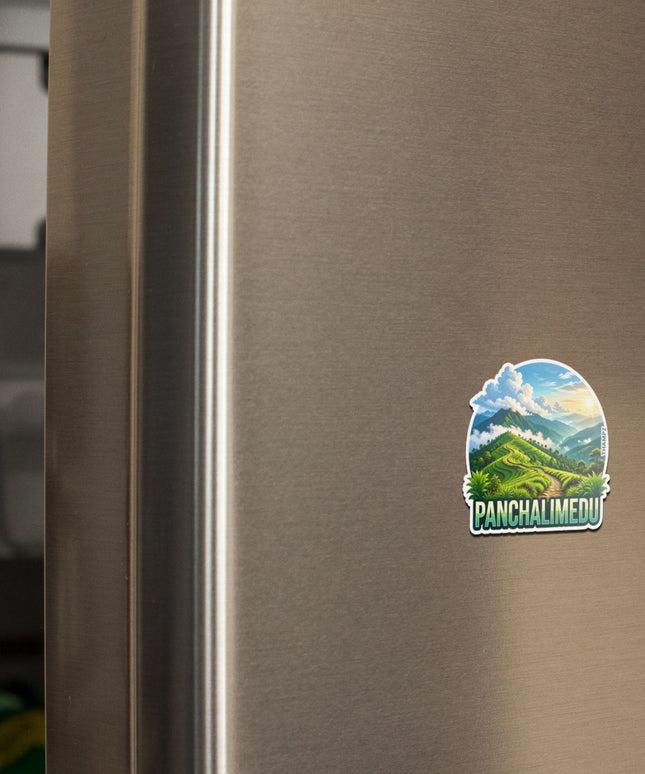 Panchalimedu Kerala 3D Embossed Flexible Fridge Magnet – Nature Travel Souvenir