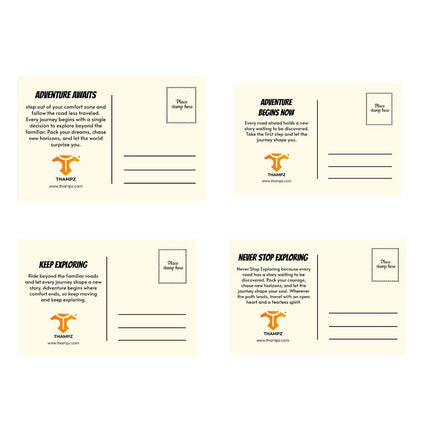 Adventure Motivation Postcard Combo