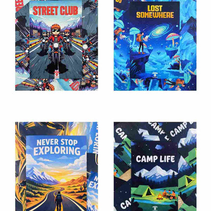 Adventure Lifestyle Postcard Combo
