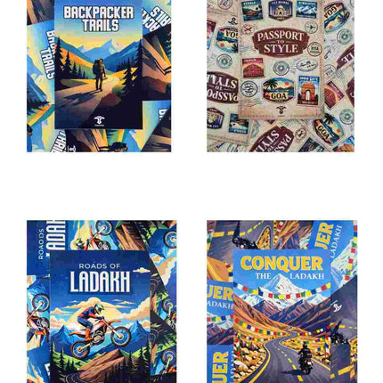 Travel Adventure Postcard Combo