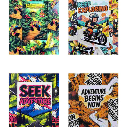 Adventure & Inspiration Postcard Combo