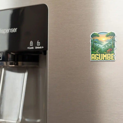 Agumbe Fridge Magnet – Rainforest Travel Souvenir & Collectible
