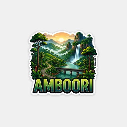 Amboori Fridge Magnet – Nature Travel Souvenir & Collectible