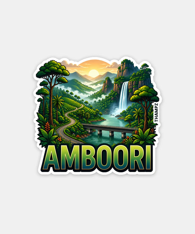Amboori Fridge Magnet – Nature Travel Souvenir & Collectible
