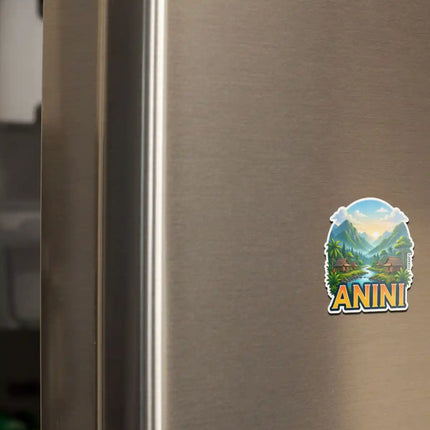 Anini Fridge Magnet – Himalayan Travel Souvenir & Collectible