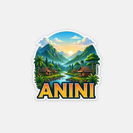 Anini Fridge Magnet – Himalayan Travel Souvenir & Collectible
