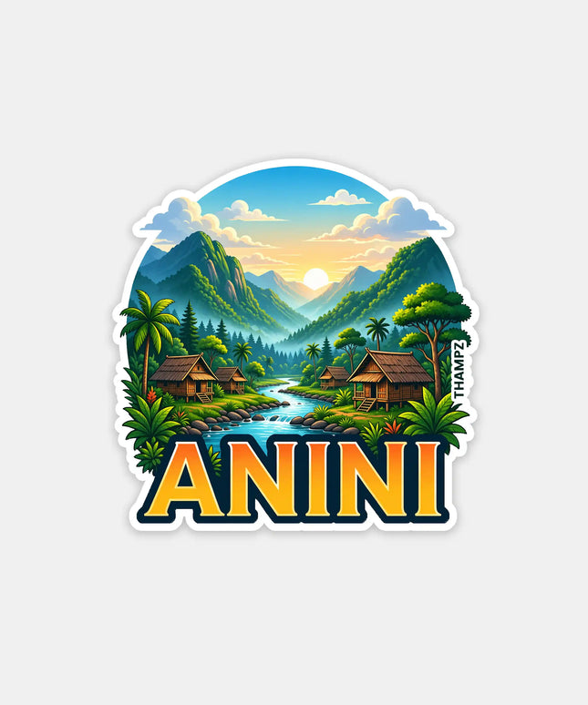 Anini Fridge Magnet – Himalayan Travel Souvenir & Collectible