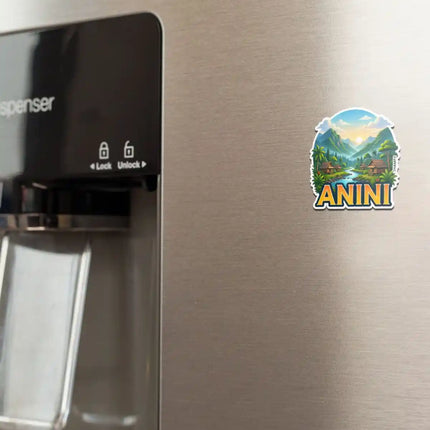 Anini Fridge Magnet – Himalayan Travel Souvenir & Collectible