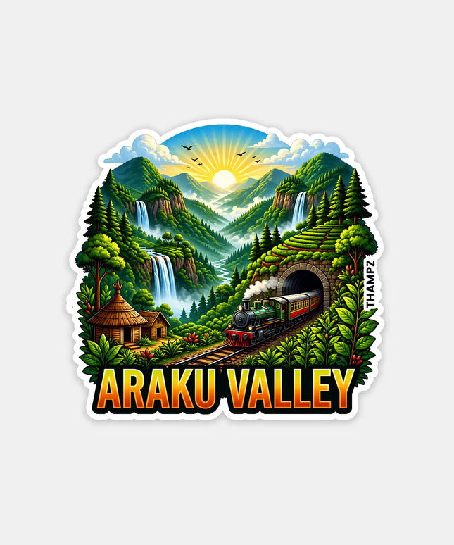 Araku Valley Fridge Magnet Travel Collectible