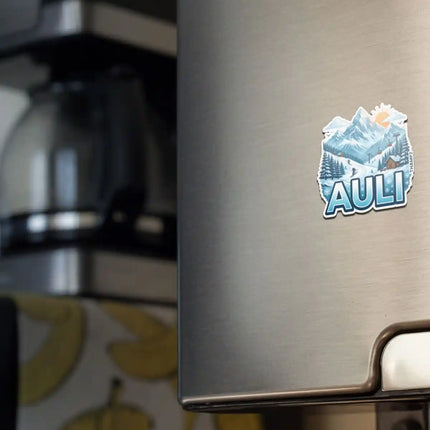 Auli Fridge Magnet – Himalayan Travel Souvenir & Collectible