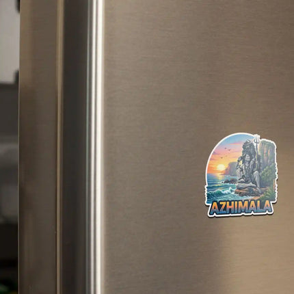 Azhimala Fridge Magnet – Coastal Travel Souvenir & Collectible