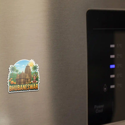 Bhubaneswar Fridge Magnet – Heritage Travel Souvenir & Collectible