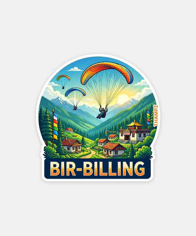 Bir-Billing Fridge Magnet – Adventure Travel Souvenir & Collectible