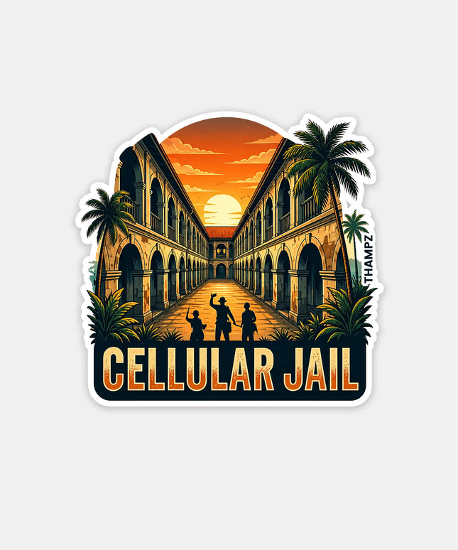 Cellular Jail Fridge Magnet – Heritage Travel Souvenir & Collectible