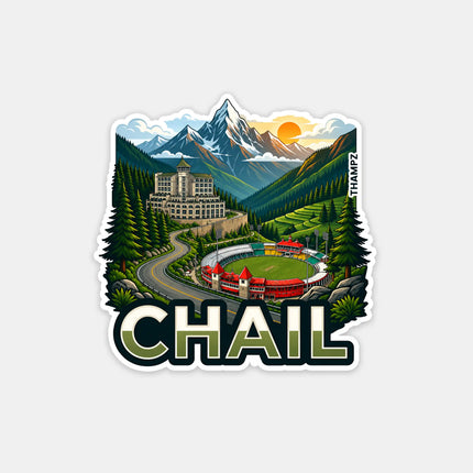 Chail Fridge Magnet – Hill Station Travel Souvenir & Collectible