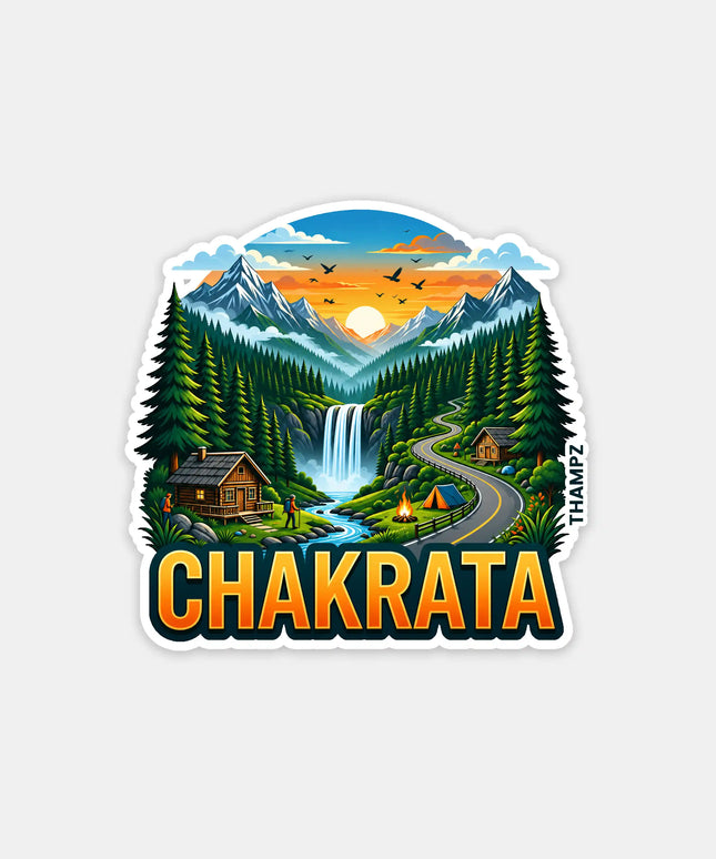 Chakrata Fridge Magnet – Himalayan Travel Souvenir & Collectible