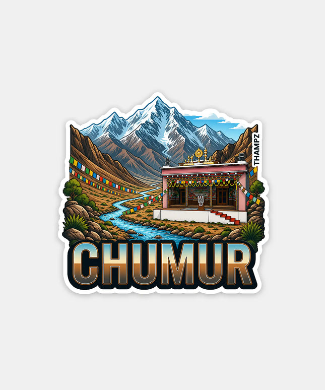 Chumur Fridge Magnet – Ladakh Travel Souvenir & Collectible