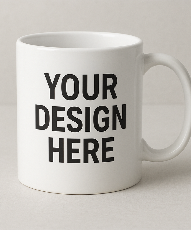 Custom Printed – Personalized Coffee & Tea Mug (11oz)