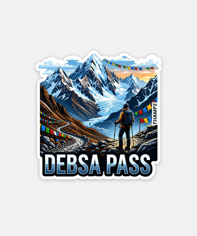 Debsa Pass Fridge Magnet – Himalayan Travel Souvenir & Collectible