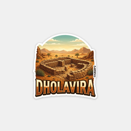 Dholavira Fridge Magnet – Heritage Travel Souvenir & Collectible