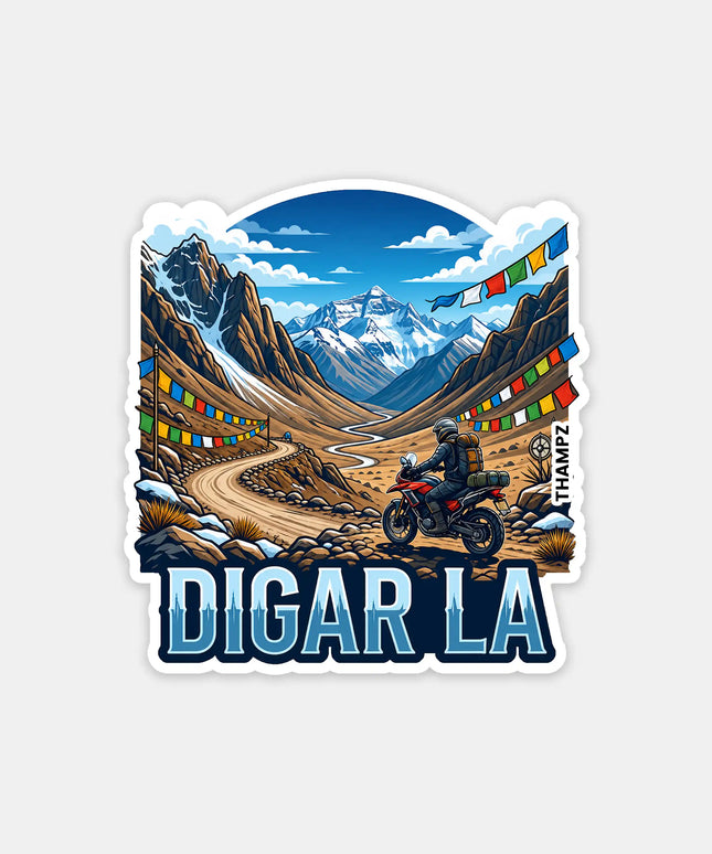 Digar La Fridge Magnet – Ladakh Travel Souvenir & Collectible