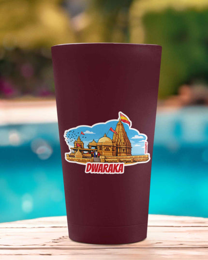 Dwarka Temple Travel Sticker