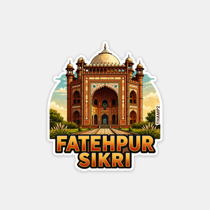 Fatehpur Sikri Fridge Magnet – Heritage Travel Souvenir & Collectible