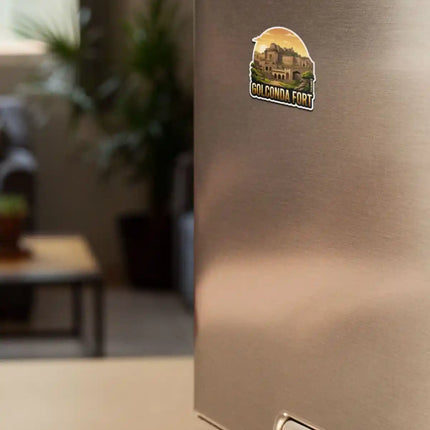 Golconda Fort Fridge Magnet – Heritage Travel Souvenir & Collectible