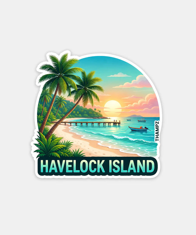 Havelock Island Fridge Magnet – Island Travel Souvenir & Collectible