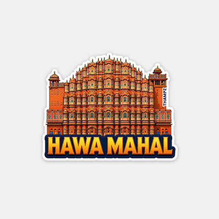 Hawa Mahal Fridge Magnet – Heritage Travel Souvenir & Collectible