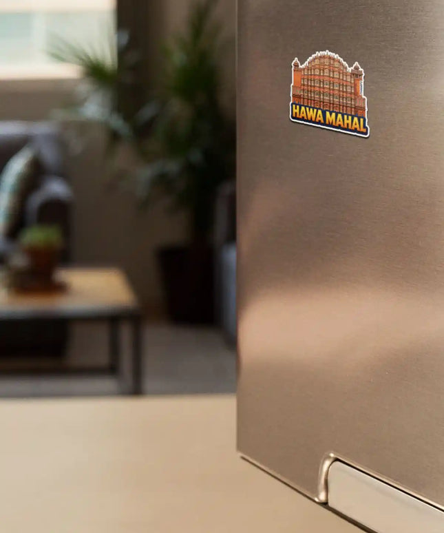 Hawa Mahal Fridge Magnet – Heritage Travel Souvenir & Collectible