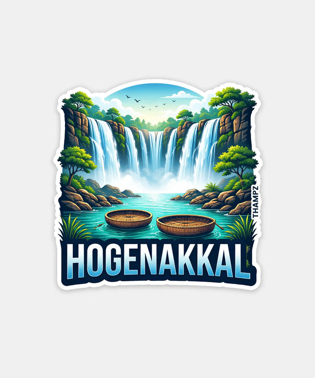 Hogenakkal Fridge Magnet – Nature Travel Souvenir & Collectible