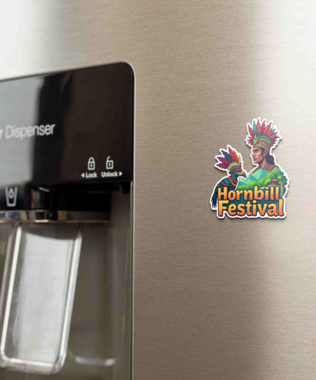 Hornbill Festival Nagaland Fridge Magnet