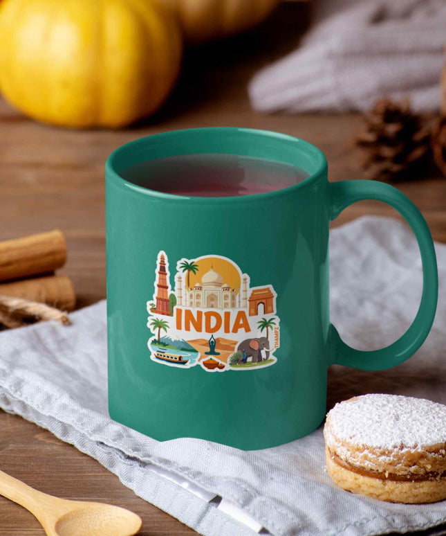 India Travel Sticker