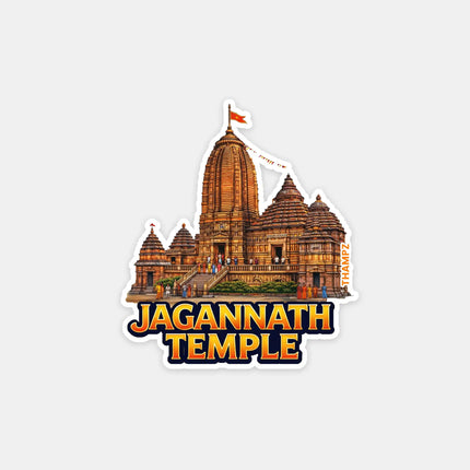 Jagannath Temple, Puri Fridge Magnet – Spiritual Travel Souvenir & Collectible