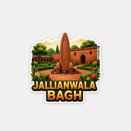 Jallianwala Bagh Fridge Magnet – Heritage Travel Souvenir & Collectible