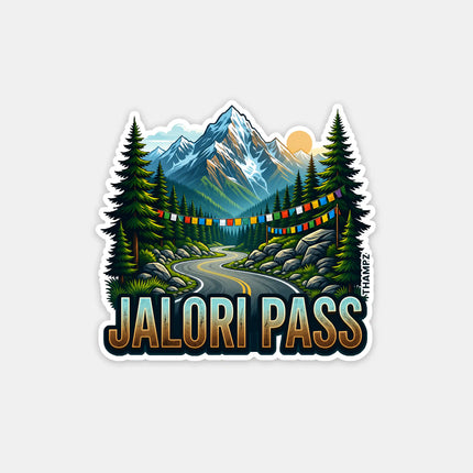 Jalori Pass Fridge Magnet – Himalayan Travel Souvenir & Collectible