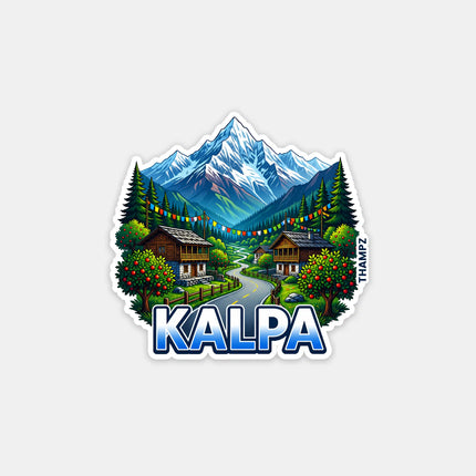 Kalpa Fridge Magnet – Himalayan Travel Souvenir & Collectible