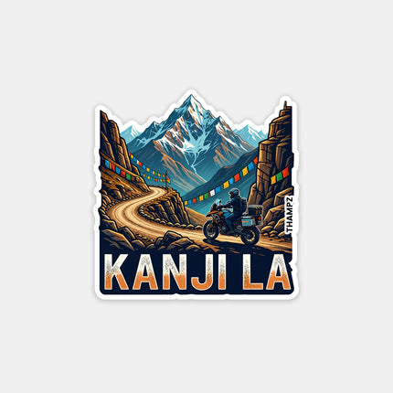 Kanji La Fridge Magnet – Ladakh Travel Souvenir & Collectible