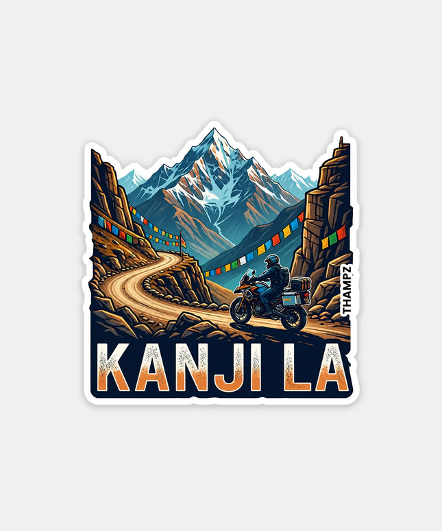 Kanji La Fridge Magnet – Ladakh Travel Souvenir & Collectible