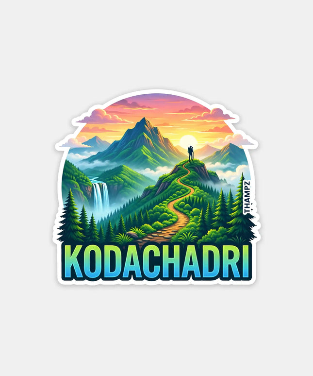 Kodachadri Fridge Magnet – Trekking Travel Souvenir & Collectible