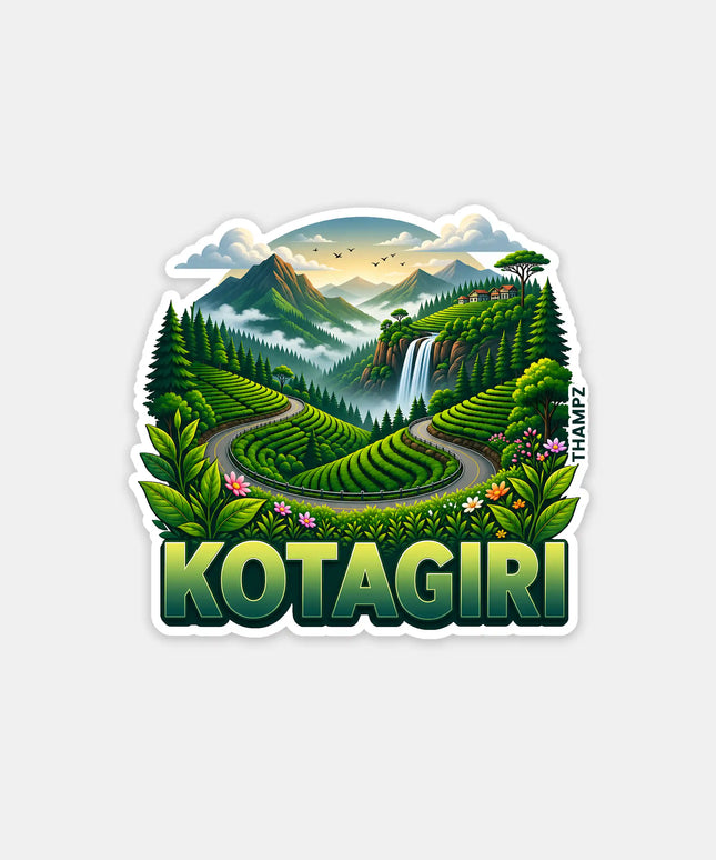 Kotagiri Fridge Magnet – Hill Station Travel Souvenir & Collectible
