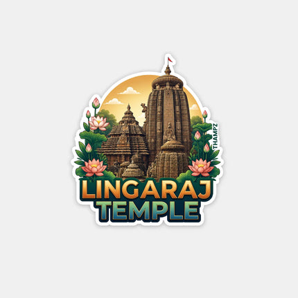 Lingaraj Temple Fridge Magnet – Spiritual Travel Souvenir & Collectible