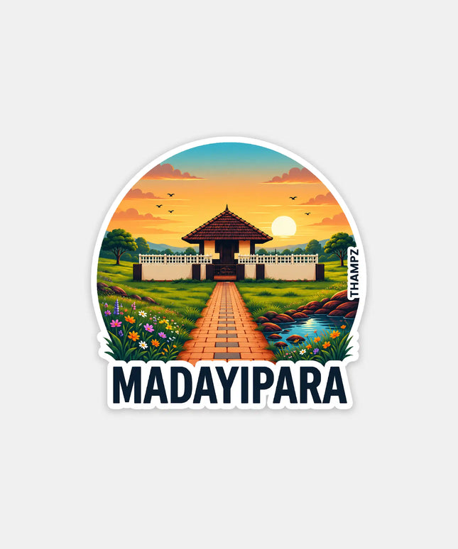 Madayipara Fridge Magnet – Nature Travel Souvenir & Collectible